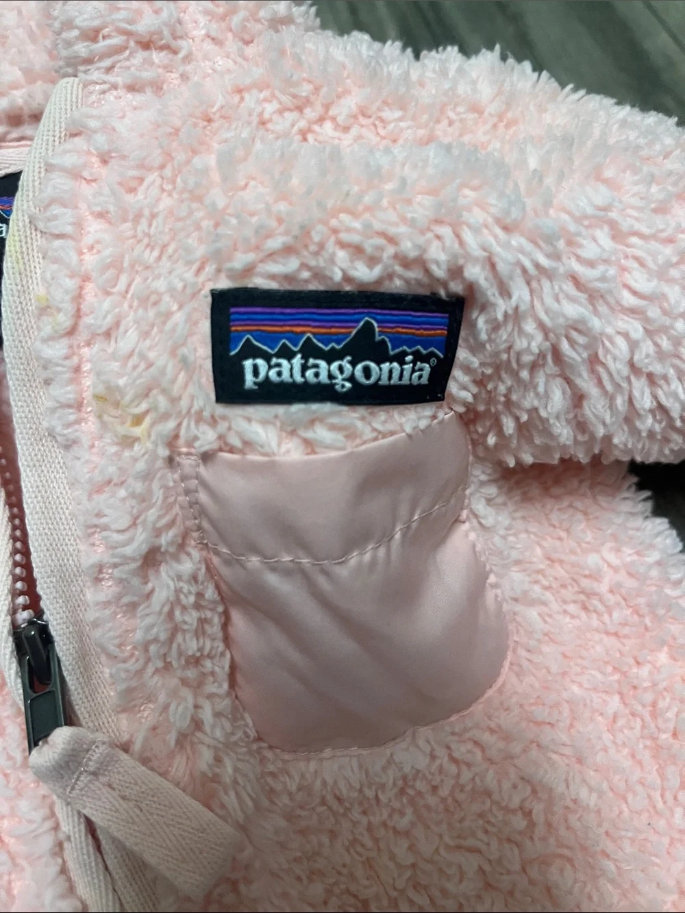 Patagonia Baby Furry Friends Bunting size 3-6 months